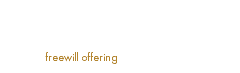  Congregational Church 18401 N. 99th Ave., Sun City, AZ freewill offering